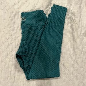 Booty by Brabants Croco Skin Mint Leggings